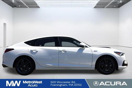 Platinum White Pearl 2024 Acura Integra A-SPEC