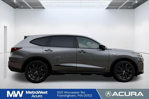 Liquid Carbon Metallic 2026 Acura MDX A-SPEC