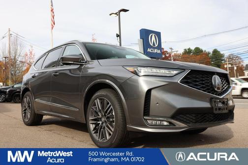Liquid Carbon Metallic 2026 Acura MDX Advance Package