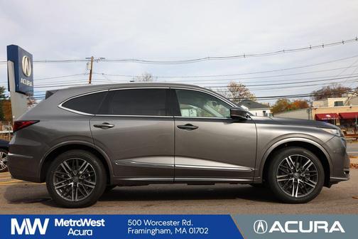 Liquid Carbon Metallic 2026 Acura MDX Advance Package