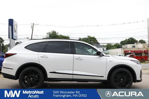 Platinum White Pearl 2026 Acura MDX A-SPEC Advance Package
