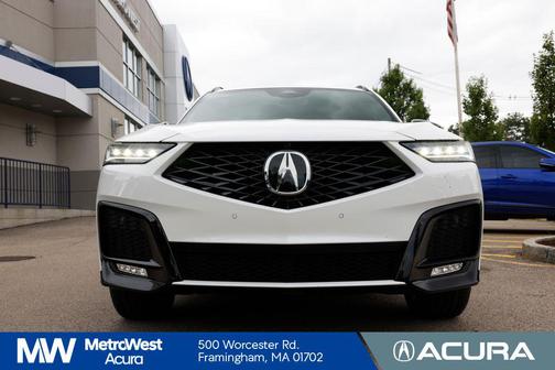 Platinum White Pearl 2026 Acura MDX A-SPEC Advance Package