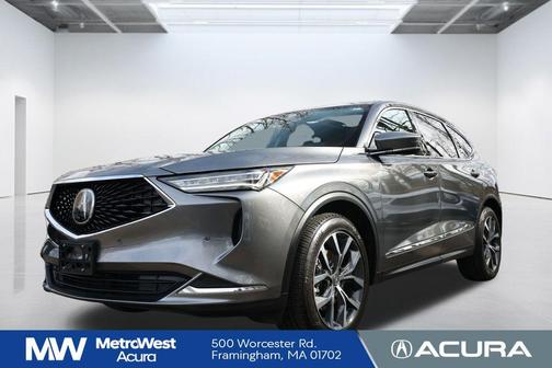 Liquid Carbon Metallic 2024 Acura MDX Technology Package
