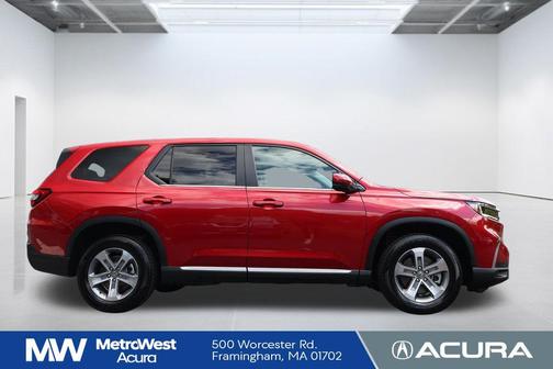 Radiant Red Metallic II 2025 Honda Pilot EX-L