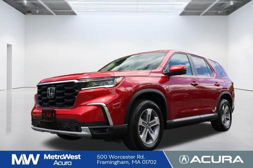 Radiant Red Metallic II 2025 Honda Pilot EX-L