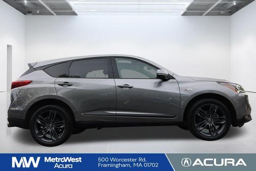Liquid Carbon Metallic 2023 Acura RDX Base