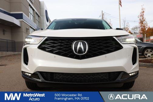 Platinum White Pearl 2026 Acura RDX A-Spec Advance Package