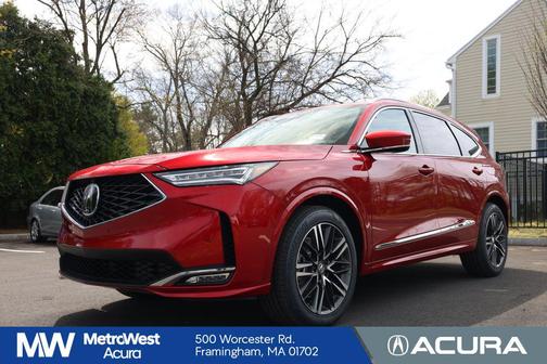 Performance Red Pearl 2026 Acura MDX Advance Package