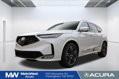 Platinum White Pearl 2026 Acura MDX Advance Package