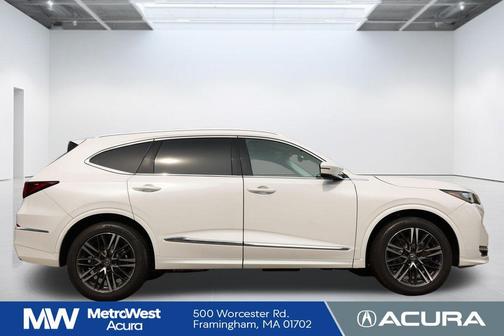 Platinum White Pearl 2026 Acura MDX Advance Package