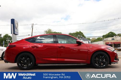 Performance Red Pearl 2026 Acura Integra FWD A-Spec with Technology