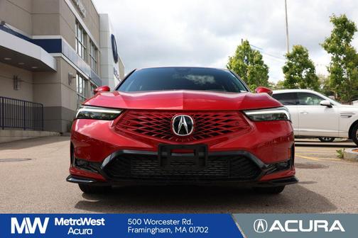 Performance Red Pearl 2026 Acura Integra FWD A-Spec with Technology