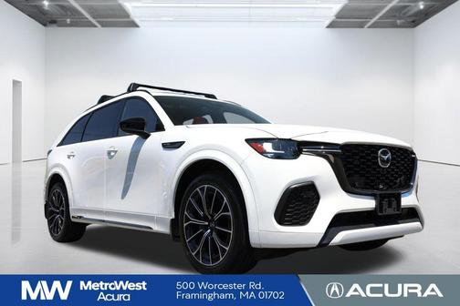 Rhodium White Premium 2025 Mazda CX-70 3.3 Turbo S Premium