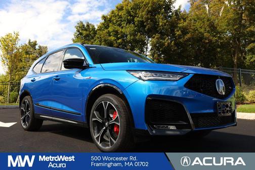 Double Apex Blue Pearl 2026 Acura MDX Type S Advance Package