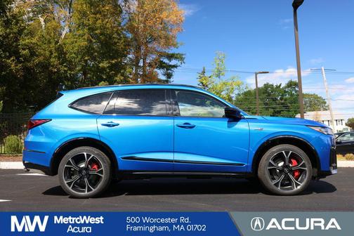 Double Apex Blue Pearl 2026 Acura MDX Type S Advance Package