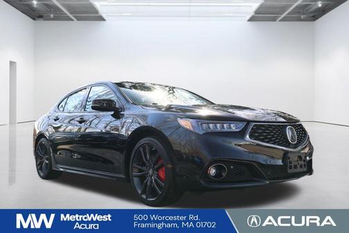Majestic Black Pearl 2020 Acura TLX Technology