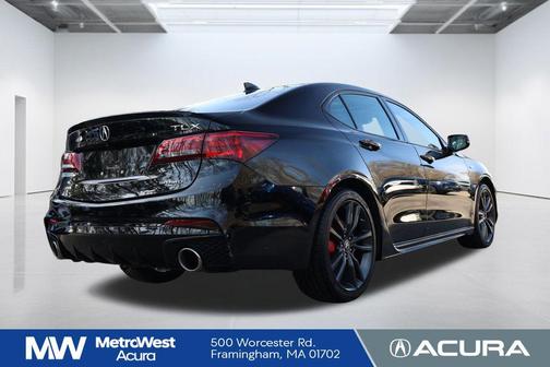 Majestic Black Pearl 2020 Acura TLX Technology