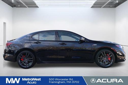 Majestic Black Pearl 2020 Acura TLX Technology