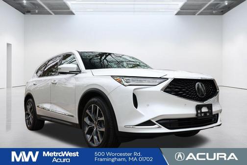 Platinum White Pearl 2024 Acura MDX Technology Package