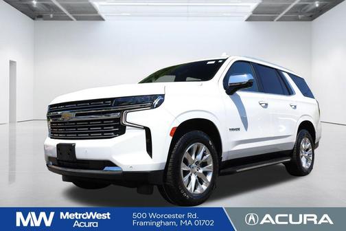 Summit White 2023 Chevrolet Tahoe Premier