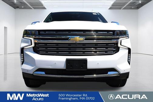 Summit White 2023 Chevrolet Tahoe Premier