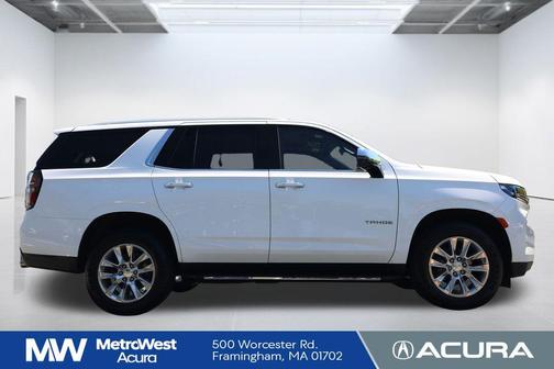 Summit White 2023 Chevrolet Tahoe Premier