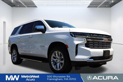 Summit White 2023 Chevrolet Tahoe Premier
