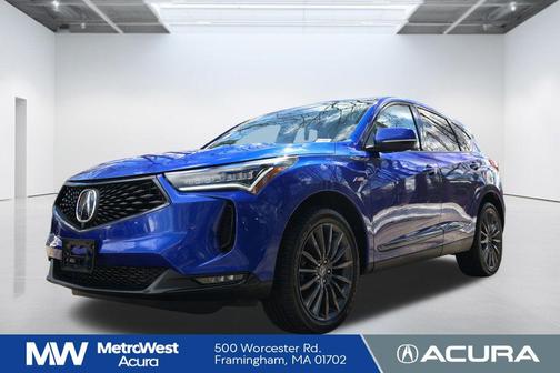 Apex Blue Pearl 2024 Acura RDX A-Spec Advance Package
