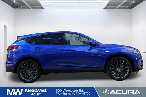 Apex Blue Pearl 2024 Acura RDX A-Spec Advance Package