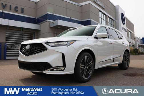 Platinum White Pearl 2026 Acura MDX Advance Package