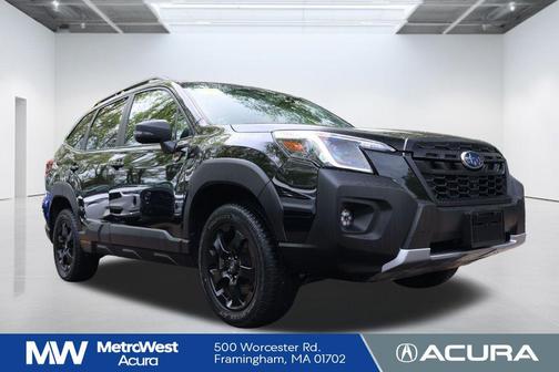 Crystal Black Silica 2024 Subaru Forester Wilderness
