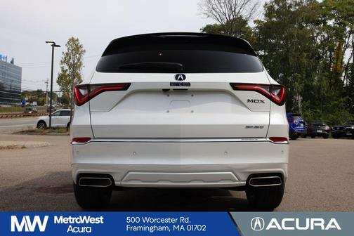 Platinum White Pearl 2026 Acura MDX Advance Package