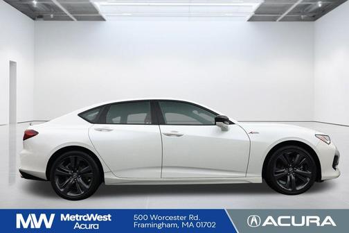 Platinum White Pearl 2023 Acura TLX A-Spec