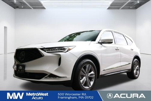 Platinum White Pearl 2024 Acura MDX 3.5L