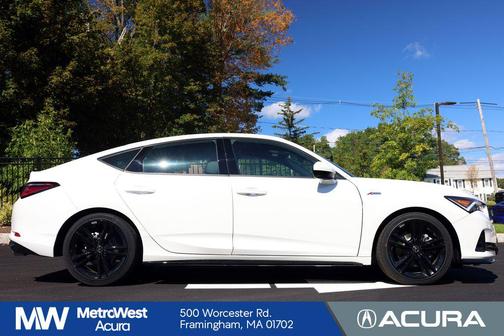 Platinum White Pearl 2026 Acura Integra FWD A-Spec