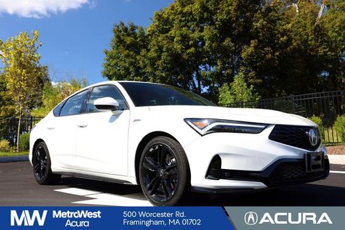 Platinum White Pearl 2026 Acura Integra FWD A-Spec