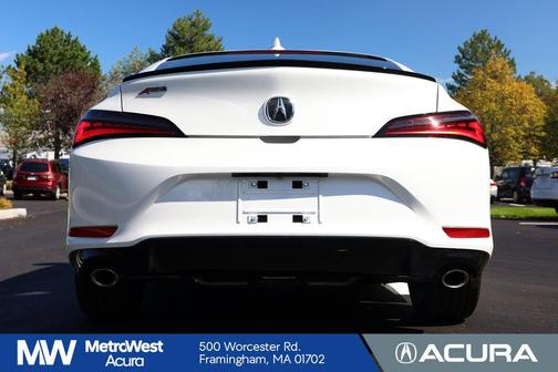 Platinum White Pearl 2026 Acura Integra FWD A-Spec