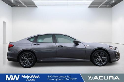 Modern Steel Metallic 2023 Acura TLX A-Spec