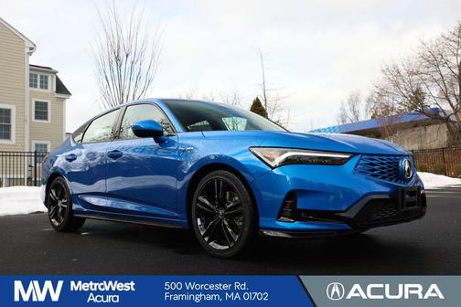 Double Apex Blue Pearl 2026 Acura Integra FWD A-Spec