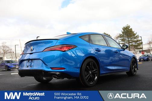 Double Apex Blue Pearl 2026 Acura Integra FWD A-Spec