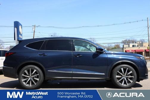 Canyon River Blue Metallic 2025 Acura MDX Technology Package