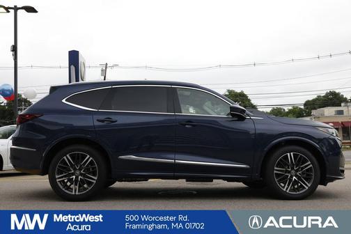 Canyon River Blue Metallic 2026 Acura MDX Advance Package
