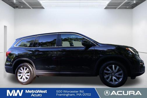 Modern Steel Metallic 2021 Honda Pilot AWD EX-L