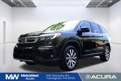 Modern Steel Metallic 2021 Honda Pilot AWD EX-L