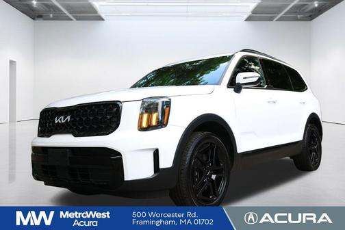 Glacial White Pearl 2024 Kia Telluride EX X-Line