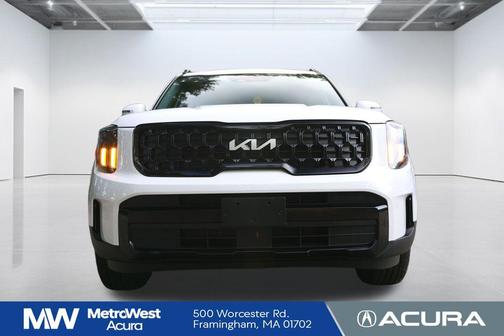 Glacial White Pearl 2024 Kia Telluride EX X-Line