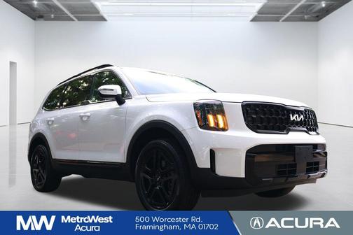 Glacial White Pearl 2024 Kia Telluride EX X-Line