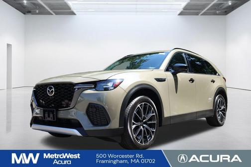 Zircon Sand Metallic 2025 Mazda CX-70 PHEV Premium Plus Package