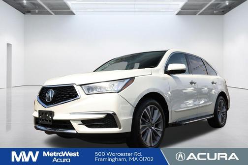 White Diamond Pearl 2017 Acura MDX 3.5L w/Technology Package