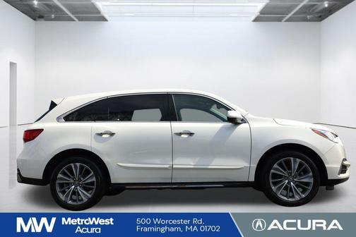 White Diamond Pearl 2017 Acura MDX 3.5L w/Technology Package